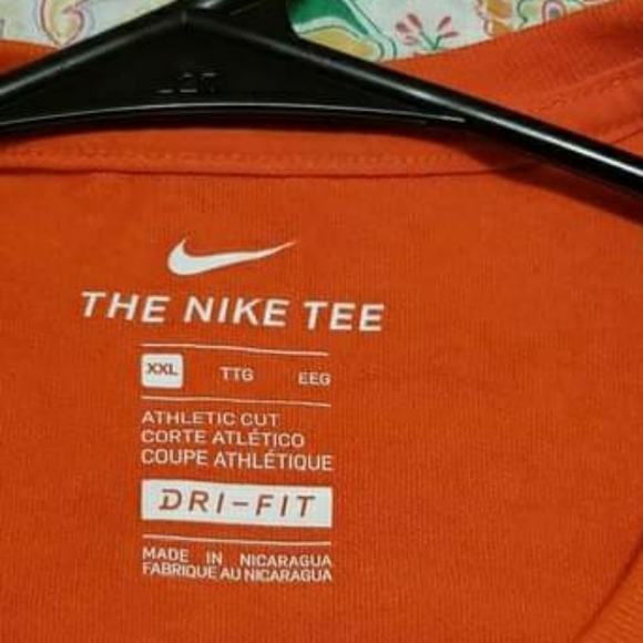 Nike Orange Tee, Size XXL - Picture 3 of 3